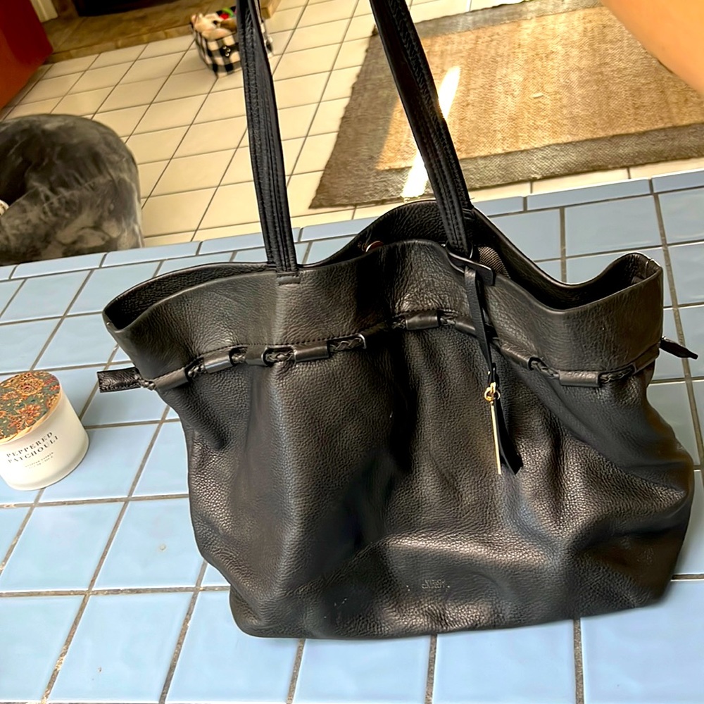 Vicent Camuto shoulder purse.